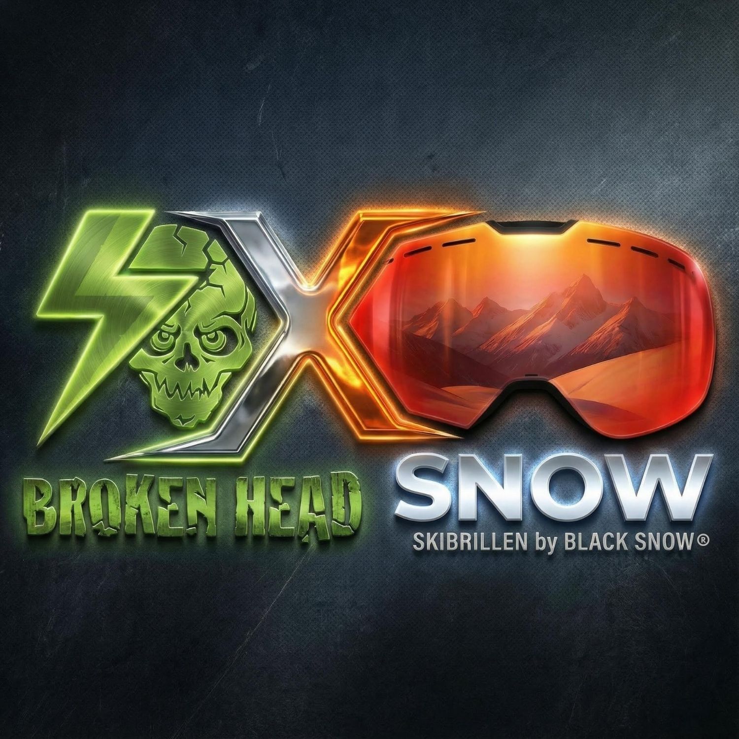Broken Head Snow – Skibrillen by Black Snow