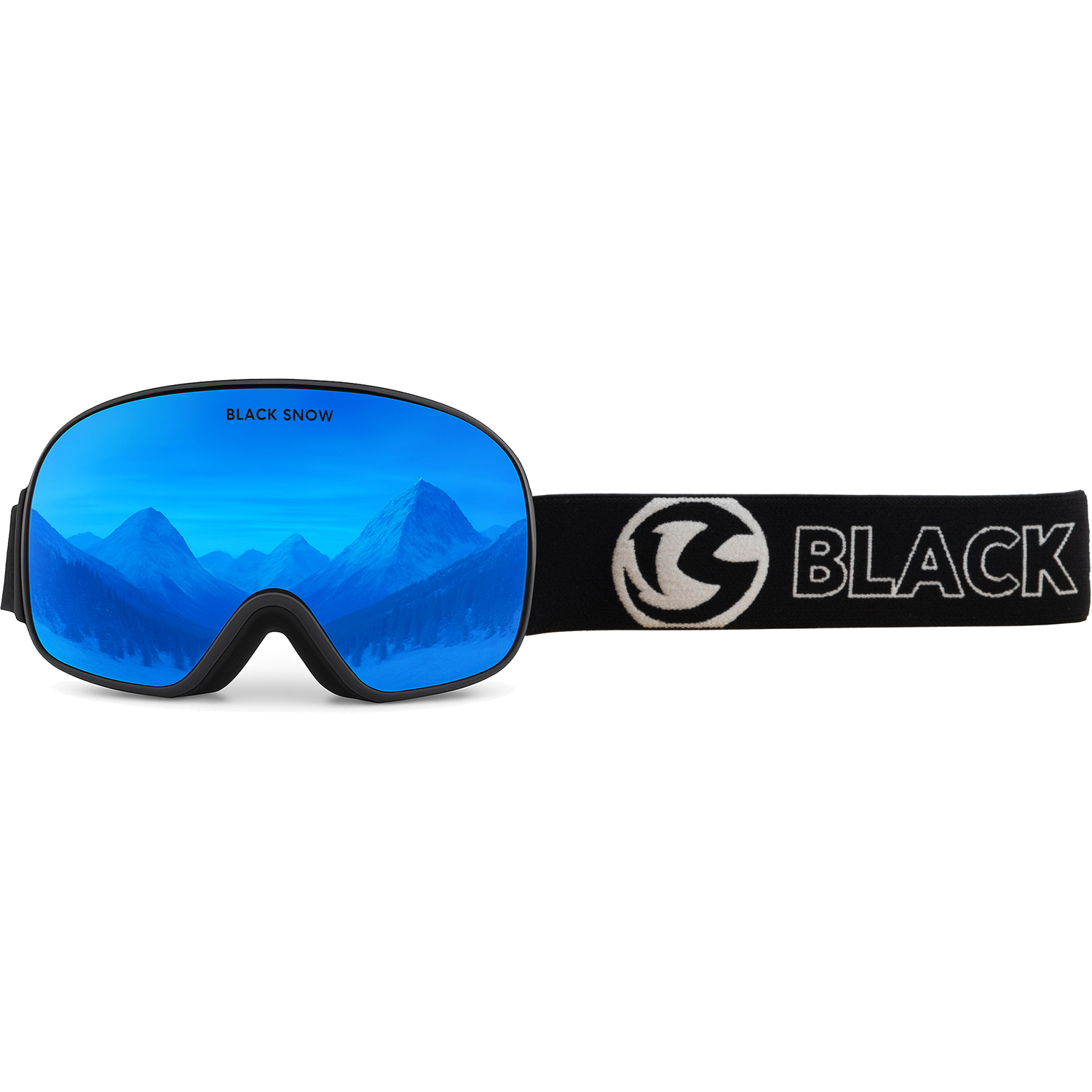 Black Snow Skibrille Blau